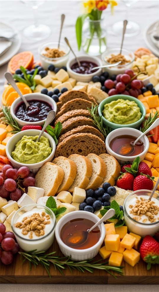 breakfast Easter Grazing Board