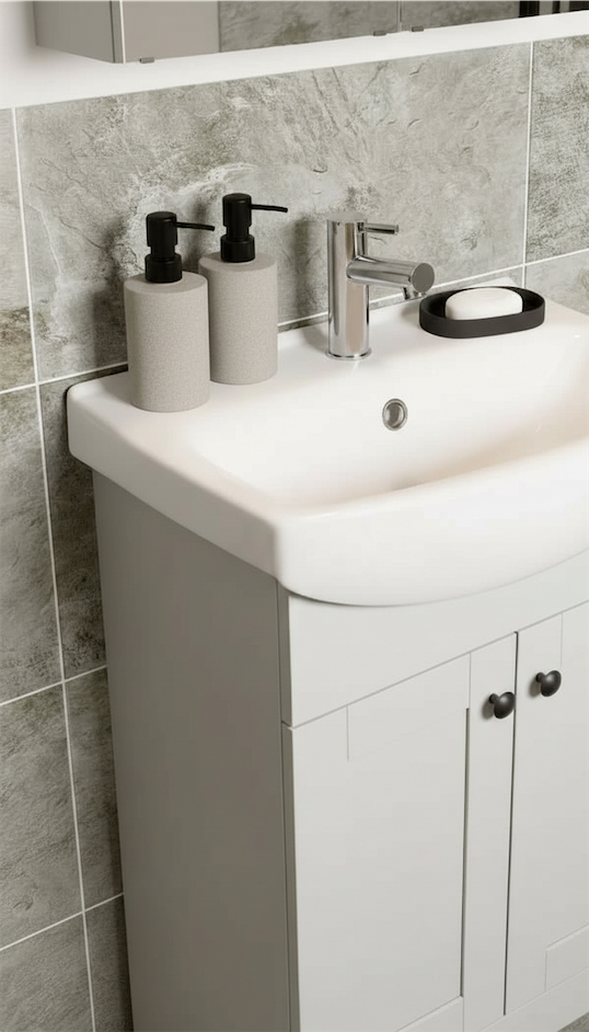 Stone soap and lotion dispenser