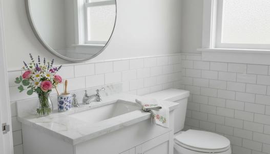 Renter Friendly Bathroom Decor