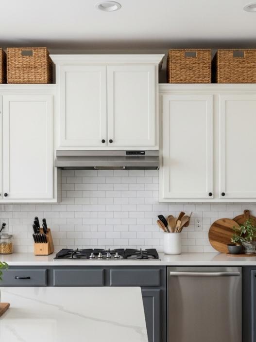 Storage On Top Of Cabinets