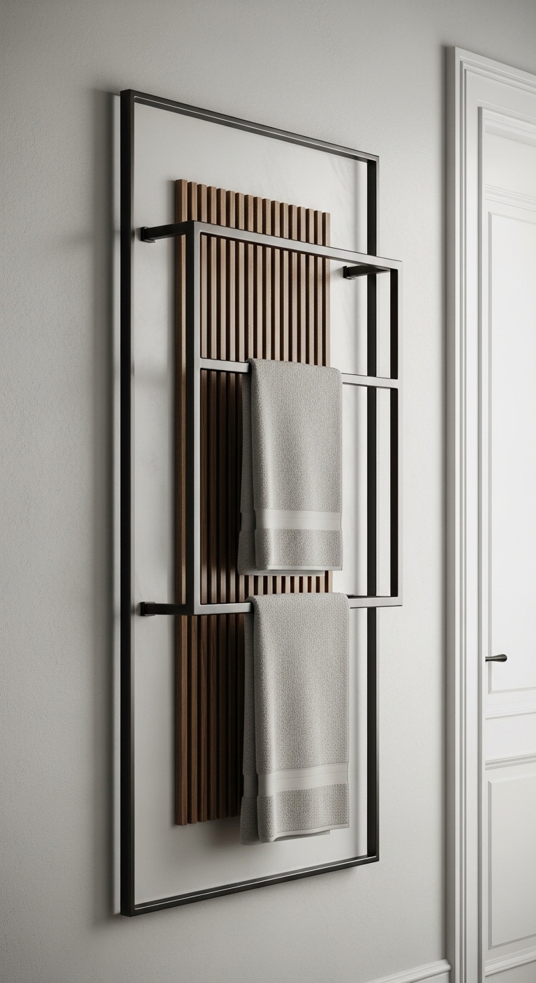 28 Clever Towel Rack Ideas for Your Bathroom