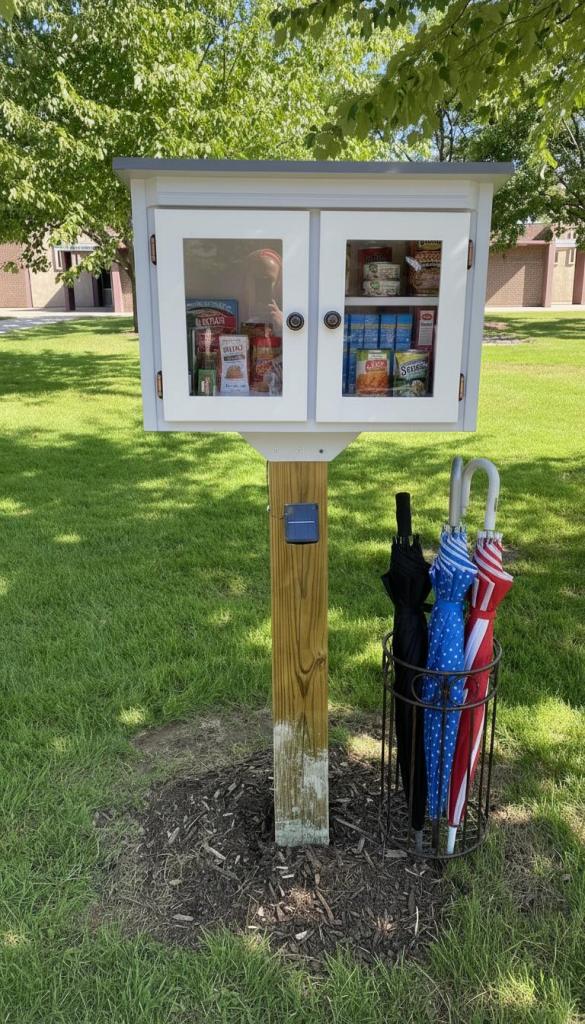 umbrella stand free to take 