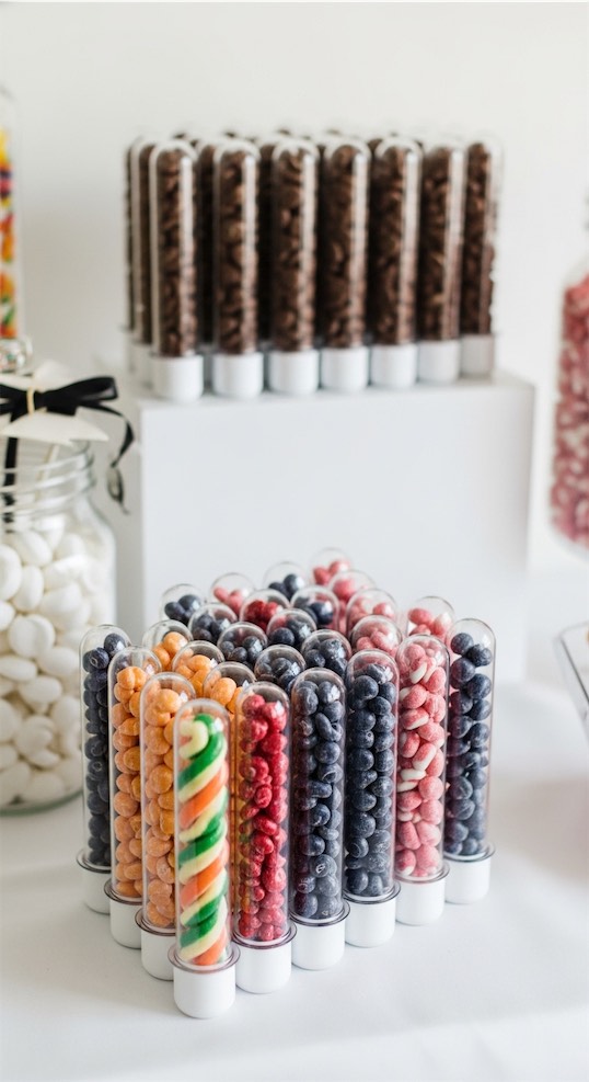 candy in plastic tubes