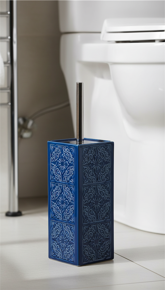 ceramic decorative plunger holder