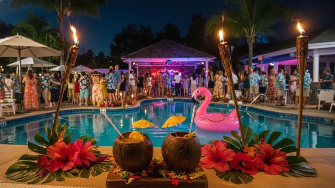 graduation pool party