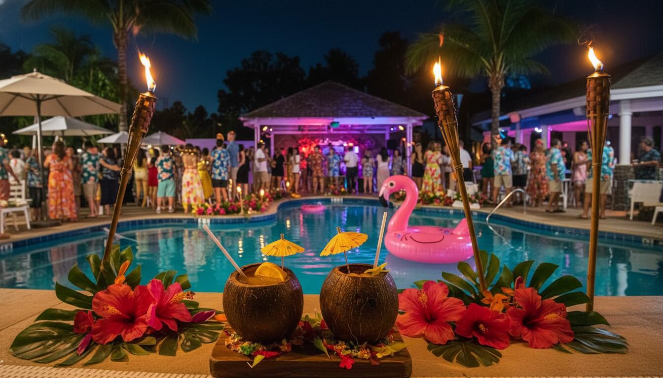 graduation pool party