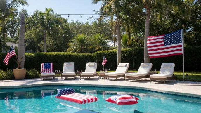 4th of july pool party ideas