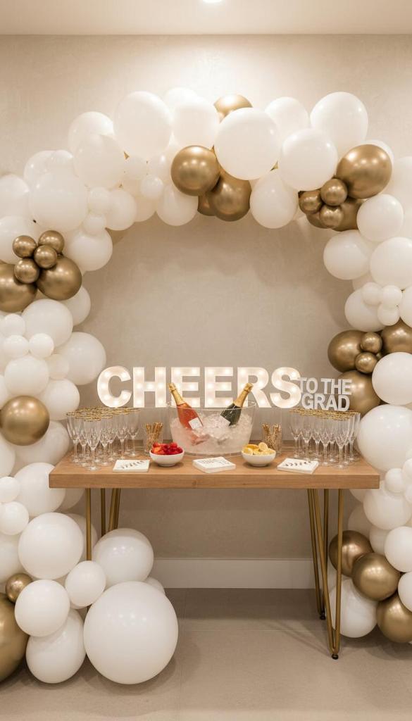 champagne drinks station 