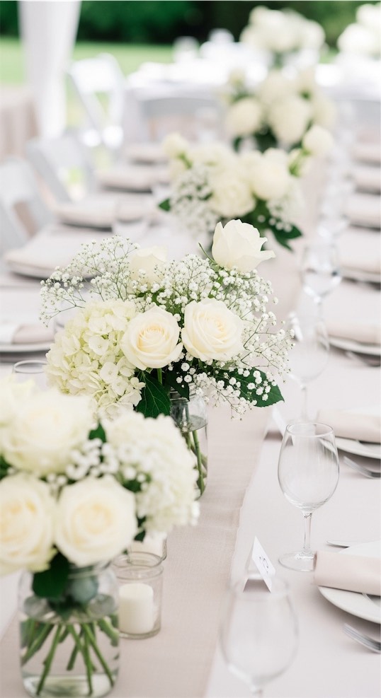 white Classy Grad Theme on table