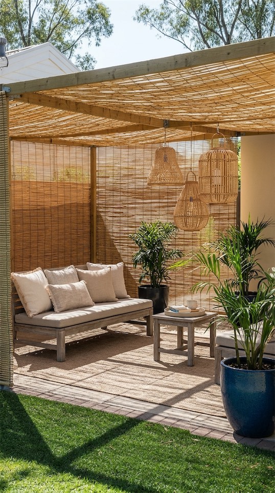 bamboo shade idea