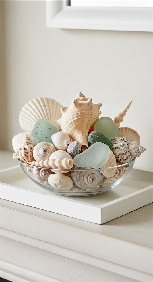 bowl full of shells