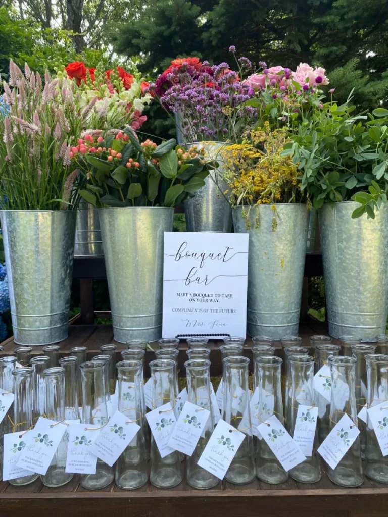 DIY Flower bar 