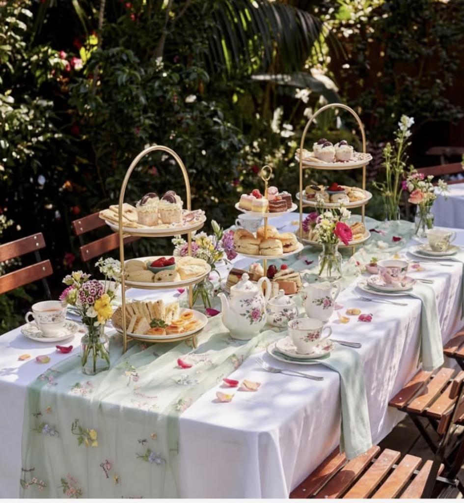 garden tea party Summer Solstice Party