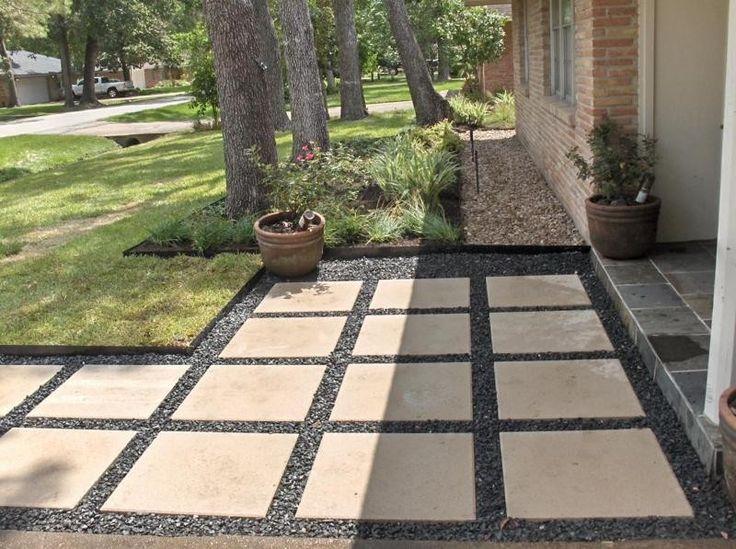 gravel in between pavers 