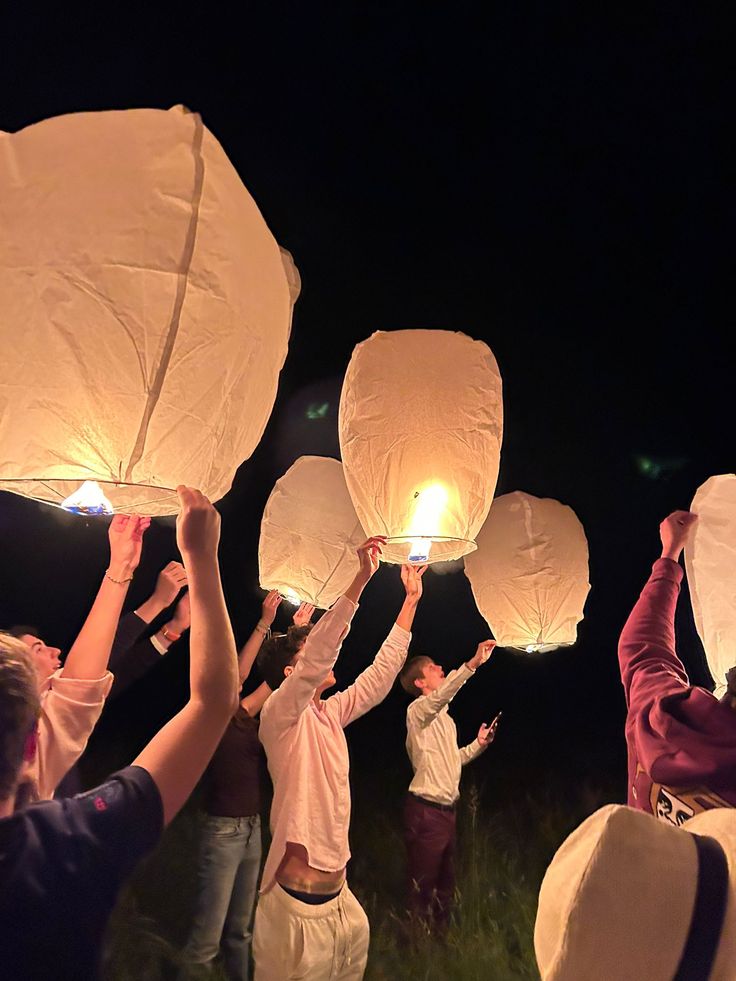 lantern release for memorial party