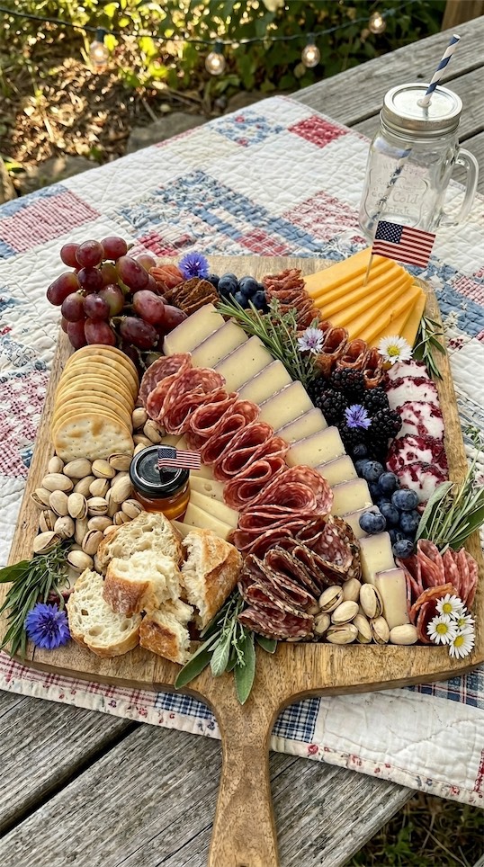 rustic farmhouse grazing board