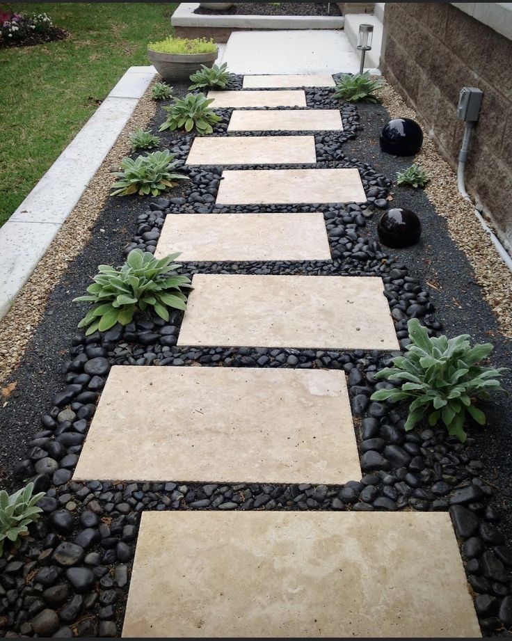 staggered Paver Patio Ideas