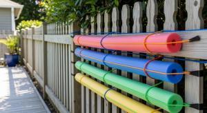 diy pool noodle storage ideas