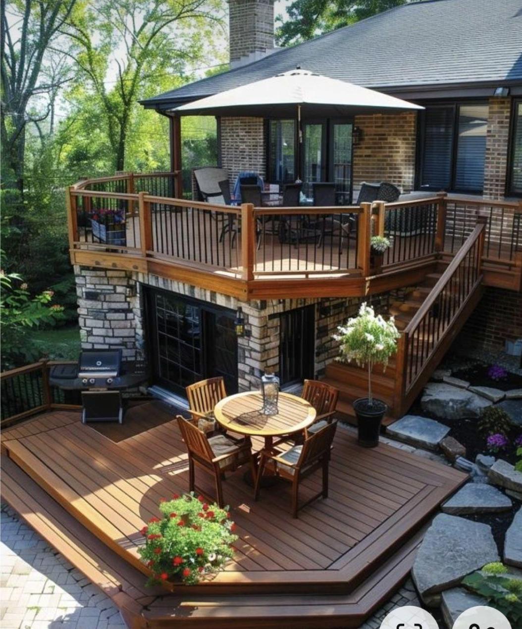 18 Genius Bi Level Deck Ideas