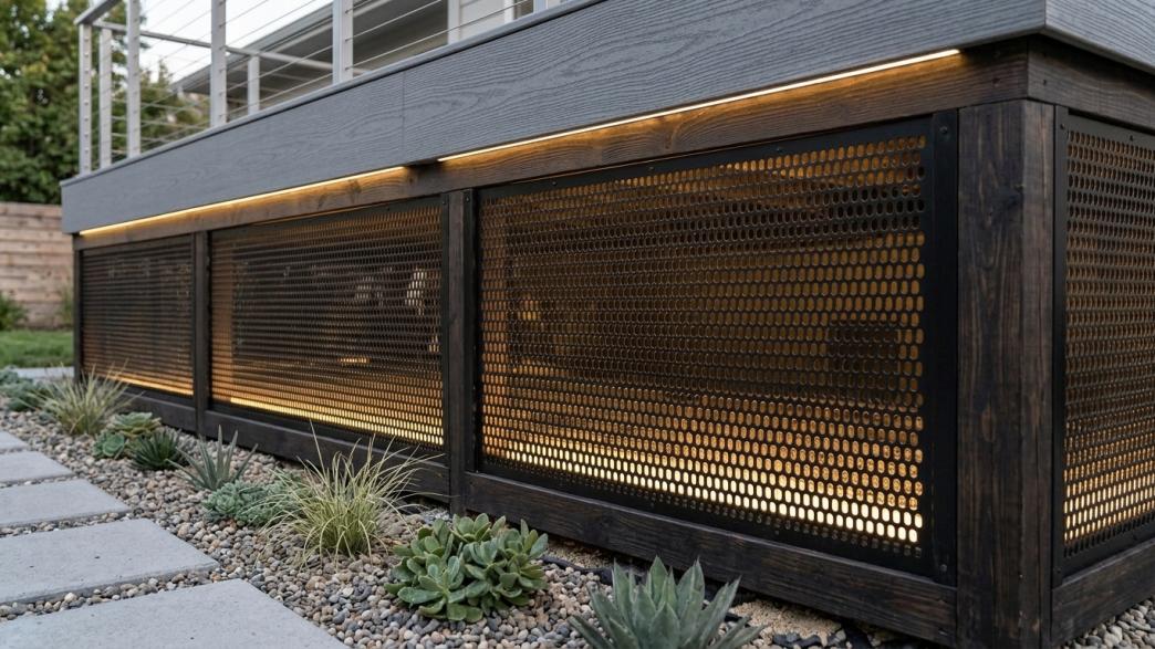 Lattice Alternatives for Under Deck