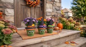 diy halloween porch decor