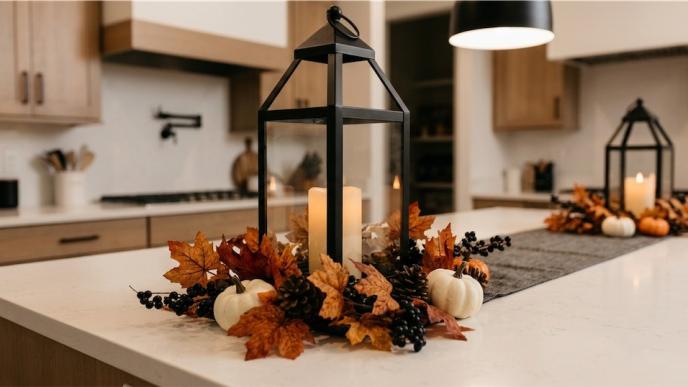 halloween kitchen island decor ideas