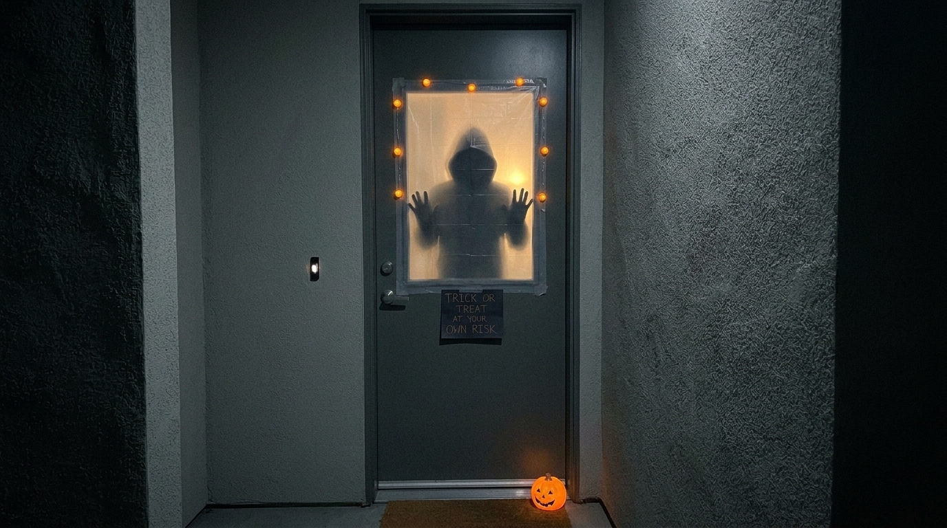 apartment door halloween decor ideas