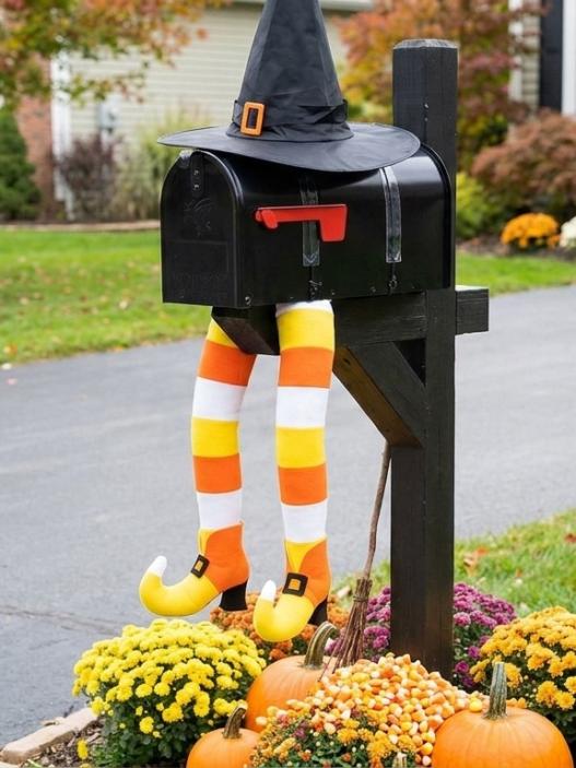 halloween mailbox ideas
