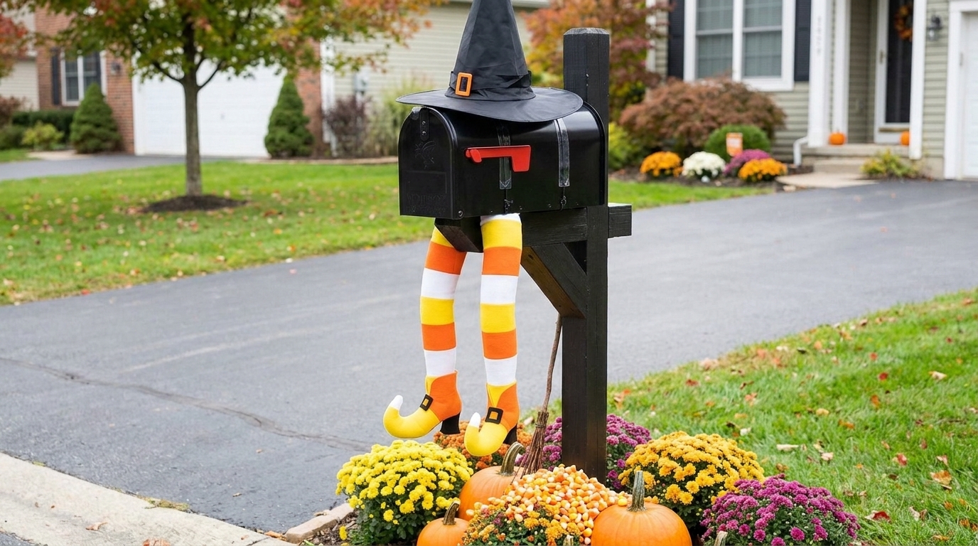 halloween mailbox ideas