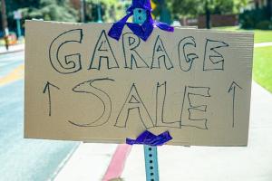 garage sale idea
