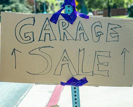 garage sale idea