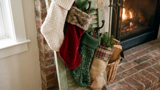 Creative Christmas Stocking Arrangements