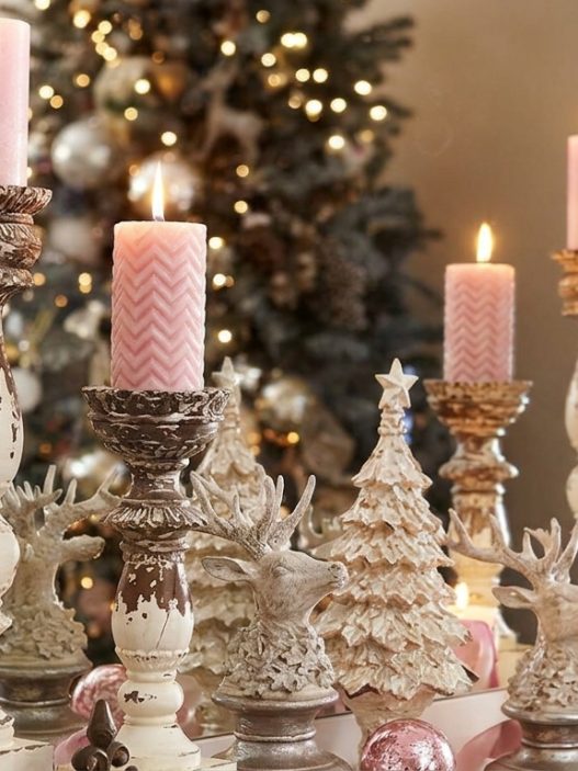christmas mantle no garland