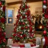 red christmas tree ideas